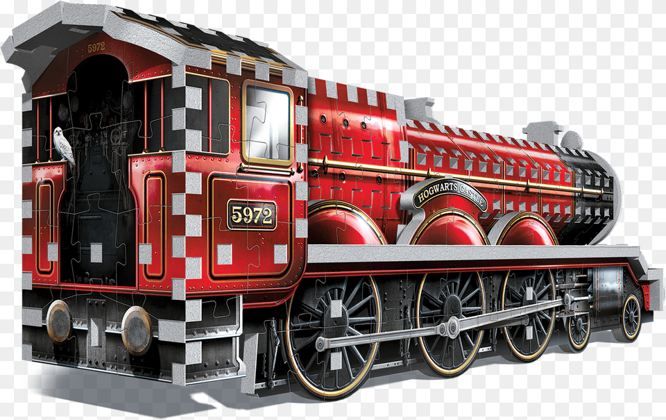 Get On Board The Hogwarts Express For A Magical Journey, Wheel, Vehicle, Transportation, Train Free Transparent Png
