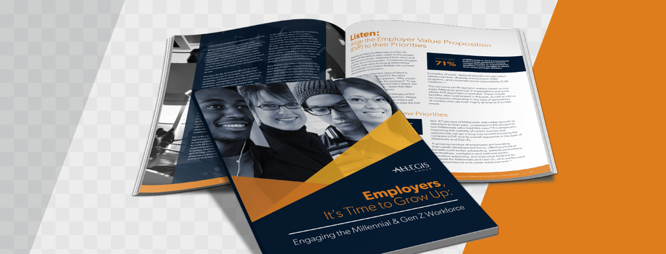 Get Our New Report On How To Recruit And Retain Millennial Millennials, Advertisement, Poster, Woman, Person Free Png Download