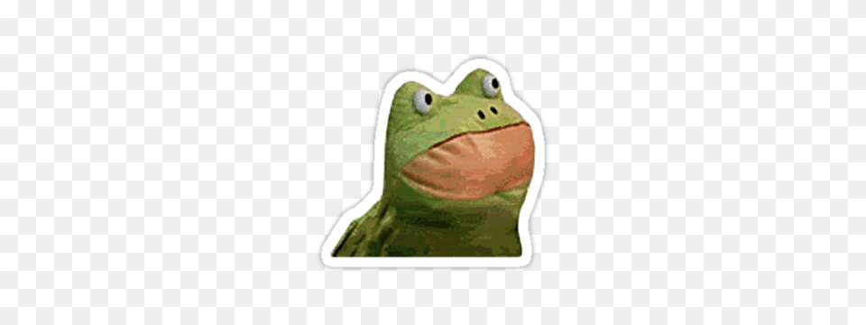 Get Out Frog Sticker, Amphibian, Animal, Wildlife Free Transparent Png