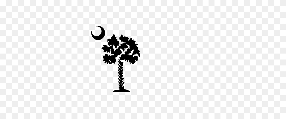 Get Palmetto Tree Inches Tall Pink Vinyl Decals, Gray Png Image