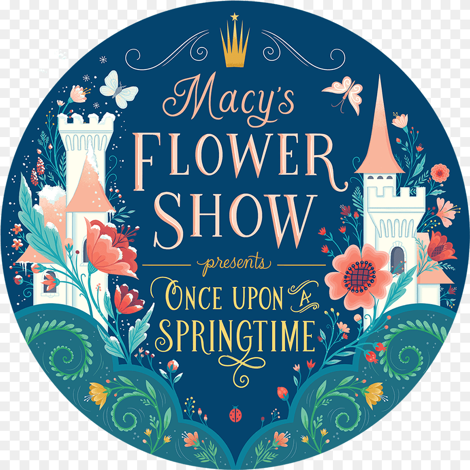 Get Ready For A Fantasy World Of Blooming Florals With Macys Flower Show 2018, Book, Publication, Pattern Free Png Download