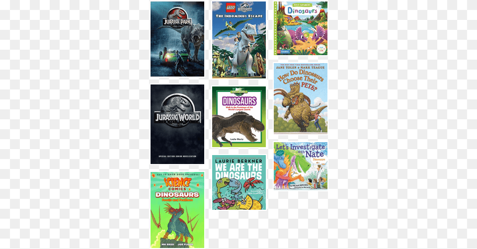 Get Ready For Jurassic World Lego Jurassic World Ind, Book, Publication, Comics, Person Free Png