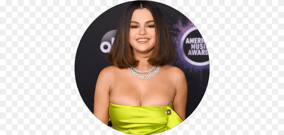 Get Revival Mirror Photo Selena Gomez T Shirt Selena Gomez American Music Awards 2019 Hd, Face, Happy, Head, Person Free Png