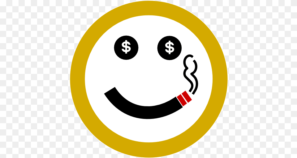 Get Rich Or Die Smoking Pro Happy, Disk, Symbol Png Image