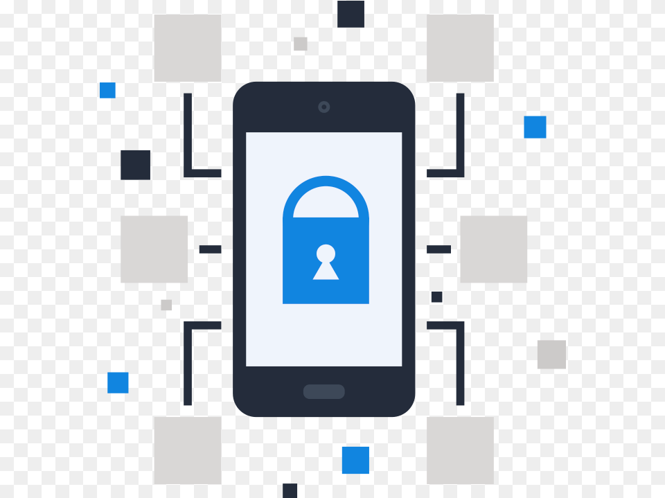 Get Secure Stay Main Lp Icon Mobile Phone Full Technology Applications, Person, Security, Electronics, Mobile Phone Free Png