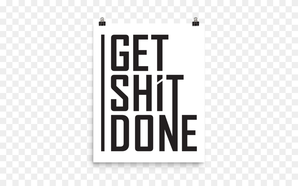 Get Shit Done Poster Aaron Levie, Scoreboard, Text Png