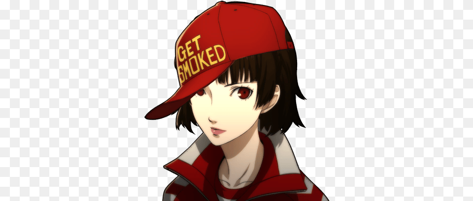 Get Smoked Memes Put Get Smoked Persona 5, Baseball Cap, Cap, Clothing, Hat Free Transparent Png