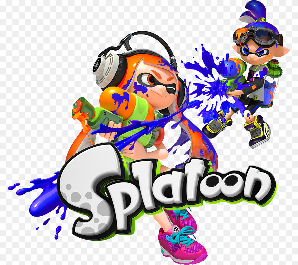 Get Splatoon Fast Splatoon Splatoon Wii U, Baby, Person, Art, Graphics Free Png