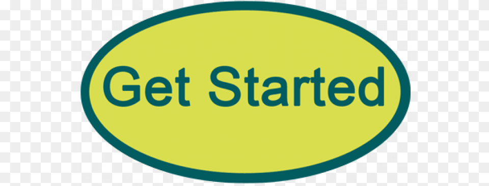 Get Started Button Circle, Logo, Oval, Disk Png