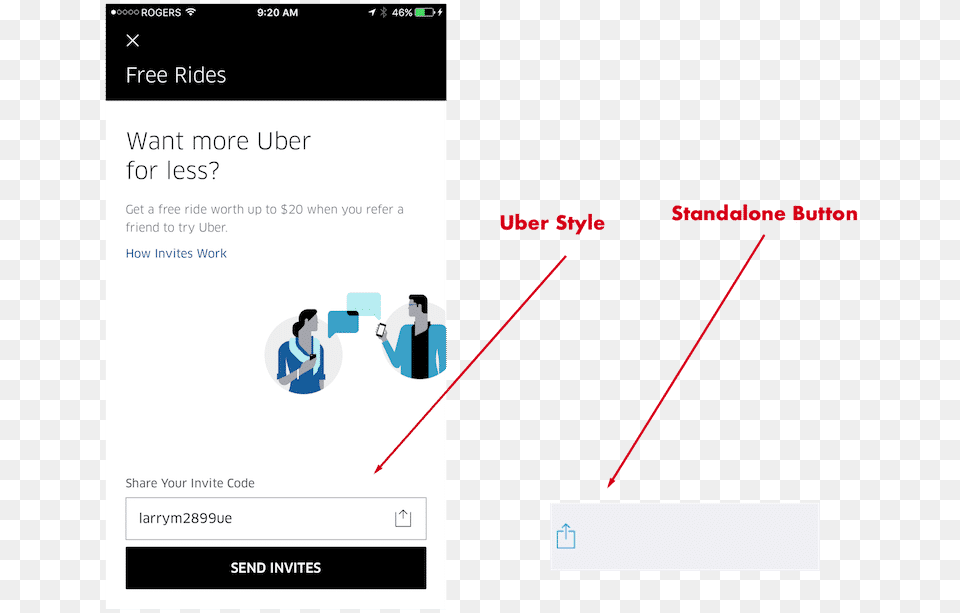 Get Started Creating The Two Ios Action Or Share Uber, File, Page, Text Png