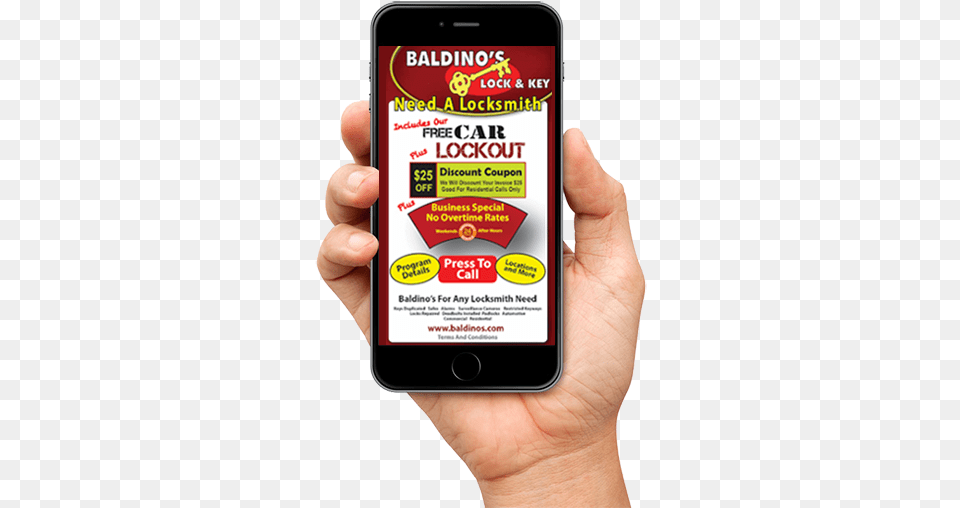 Get The Baldino39s Official App Smartphone, Electronics, Mobile Phone, Phone, Baby Free Png Download