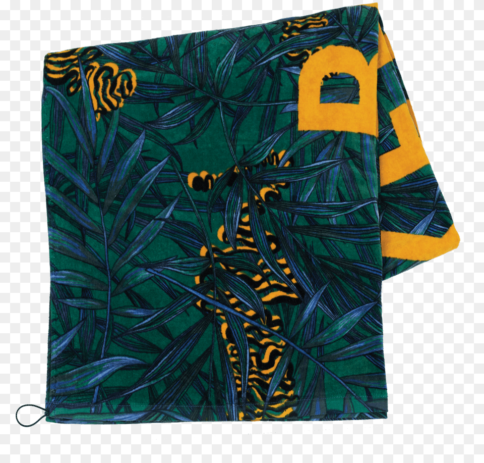 Get The Barkers Tiger Towel In Multi Coloured Online Board Short, Clothing, Shirt, Formal Wear, Home Decor Png