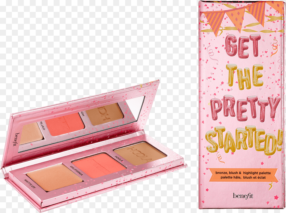 Get The Pretty Started Benefit Get The Pretty Started Palette, Face, Head, Person, Cosmetics Free Transparent Png