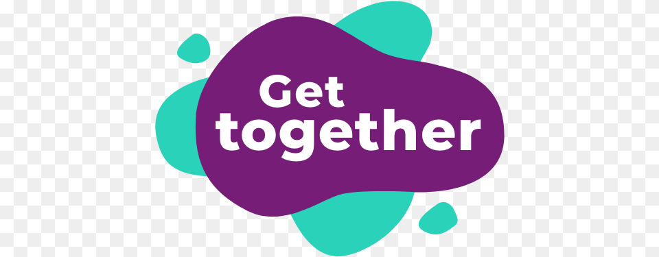 Get Together With Nick Borreli Graphic Design, Sticker, Purple, Logo Png