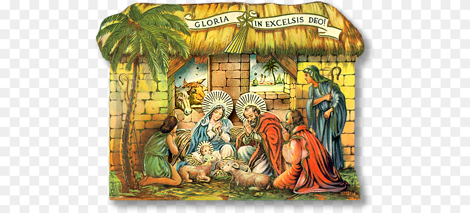 Get Vintage Nativity, Hut, Nature, Countryside, Outdoors Free Png