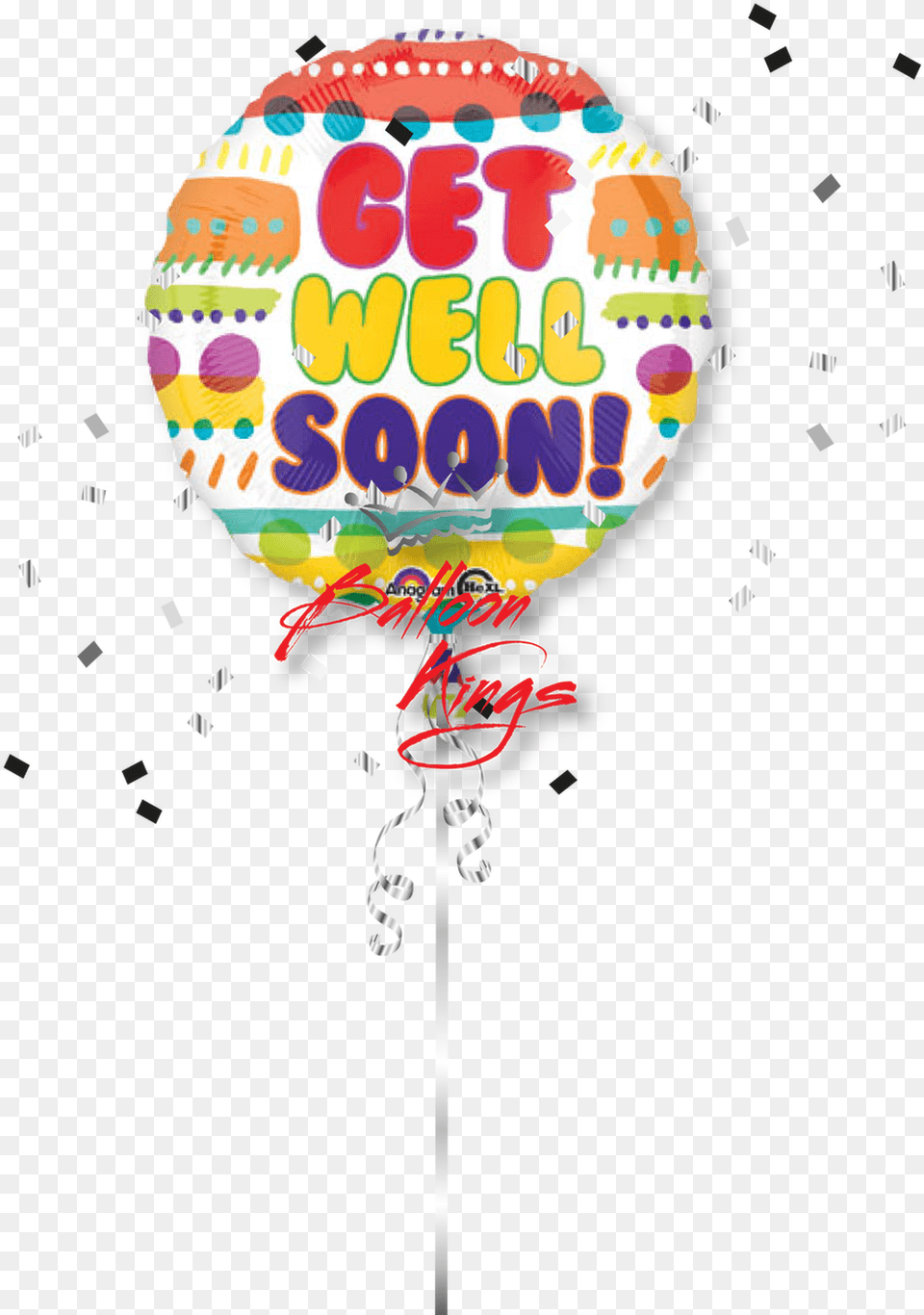 Get Well Soon Bubble Letters Happy Retirement Balloons Transparent, Food, Sweets, Balloon, Candy Free Png Download