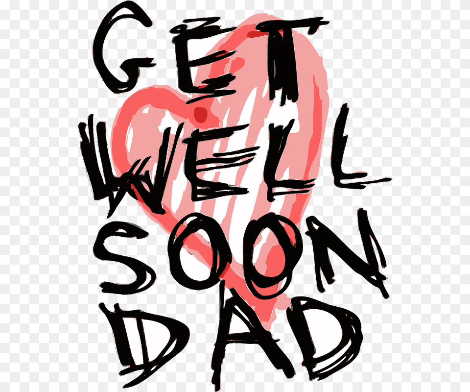 Get Well Soon Dad, Adult, Art, Male, Man Free Png