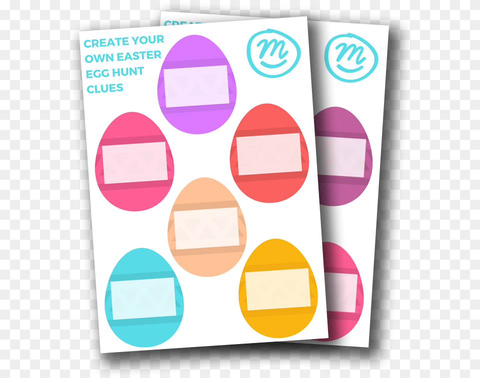 Get Your Blank Easter Egg Hunt Easter Eggs Hunt Clue, Advertisement, Poster Free Png Download
