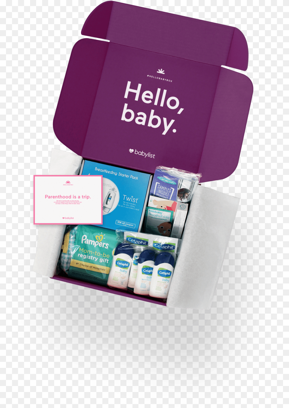 Get Your Hello Baby Box Babylist Hello Baby Box, Cabinet, Furniture, First Aid Free Png