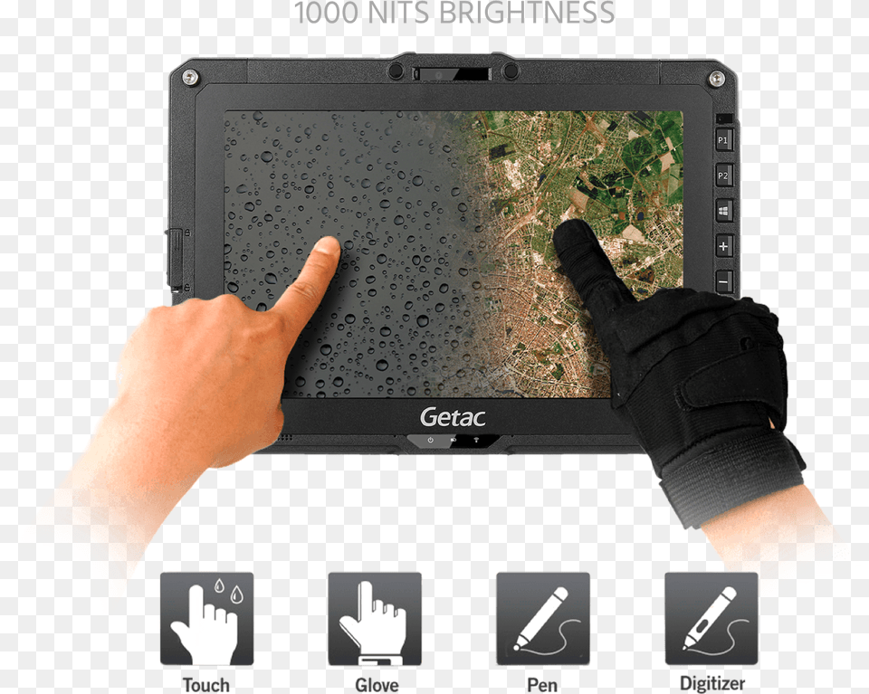 Getac, Tablet Computer, Computer, Electronics, Person Png Image