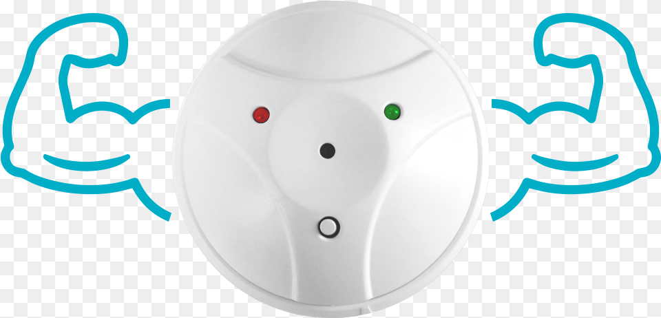 Getsafe Home Security Glass Break Sensor Circle, Tub, Bathing Free Png