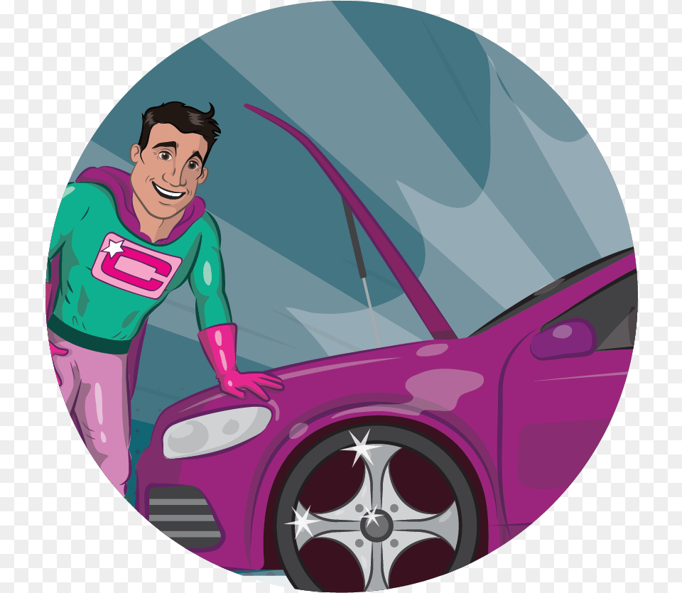 Getting A Loan For Your Car Broken Icon, Purple, Wheel, Machine, Spoke Free Transparent Png