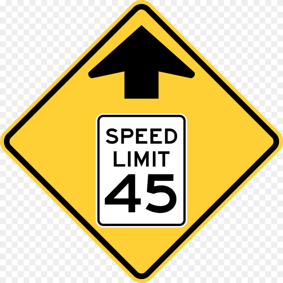 Getting A Speeding Ticket As Soon As Limit Changes, Sign, Symbol, Road Sign Free Png Download