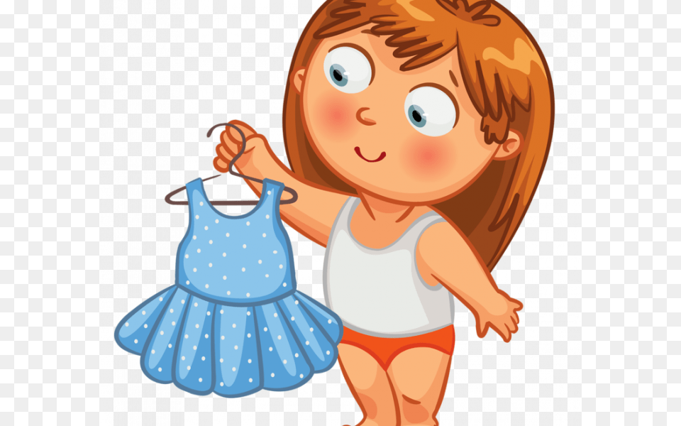 Getting Dressed For School Clipart Get Dressed Clipart, Baby, Person, Face, Head Free Png