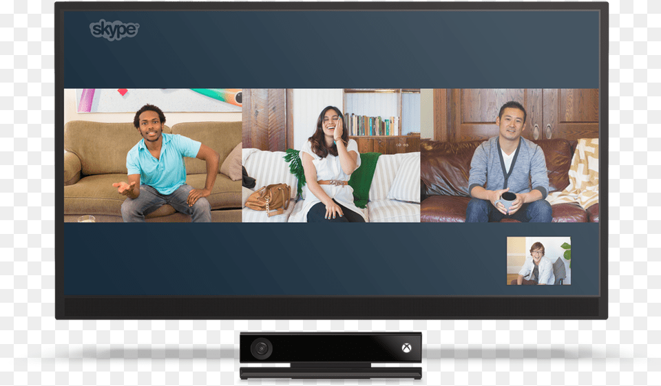 Getting On Skype When You39re On Xbox One Is Fun Including Skype One To One Video, Furniture, Hardware, Monitor, Electronics Png