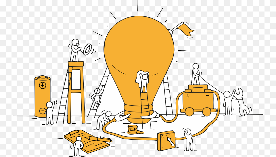 Getting Started Makerspace Illustration, Light, Person, Bulldozer, Machine Free Png