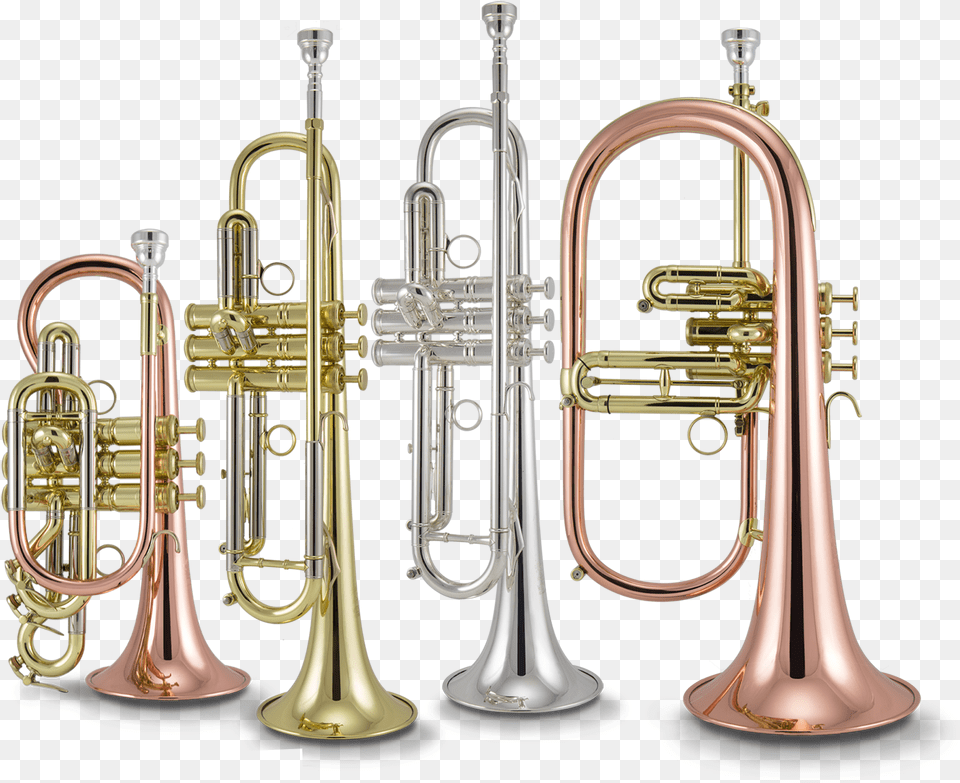 Getzen 3051 Custom Series Professional Bb Trumpet, Brass Section, Flugelhorn, Musical Instrument, Horn Png