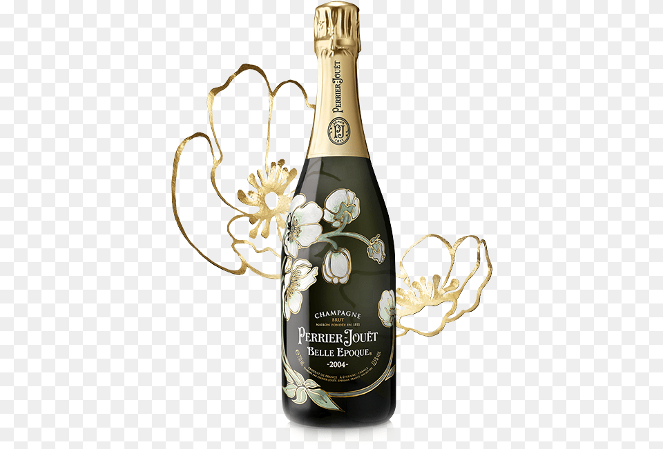 Gezgzz Perrier Jouet Belle Epoque, Alcohol, Beer, Beverage, Bottle Free Png