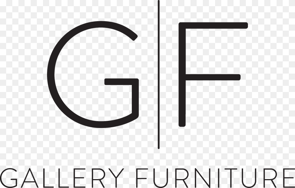 Gf Logo New Gallery Furniture Logo, Text, Number, Symbol Png Image