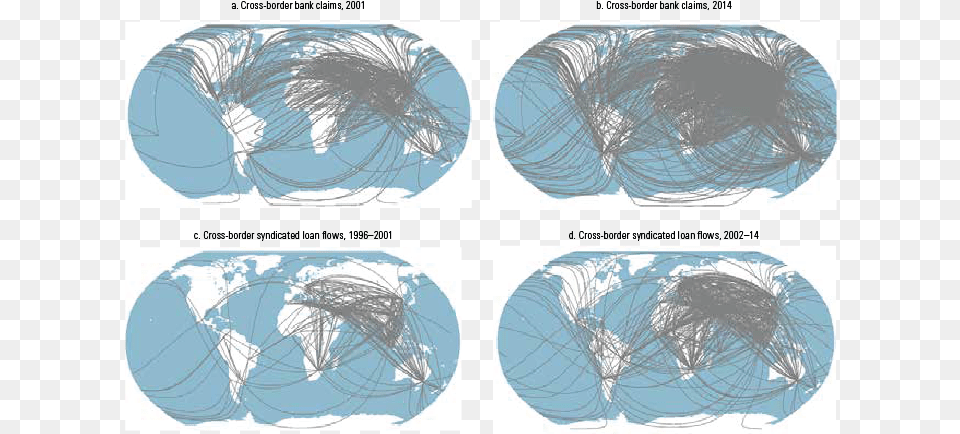 Gfdr 2018 Map International Flows Of Loans, Art, Collage, Modern Art Free Transparent Png