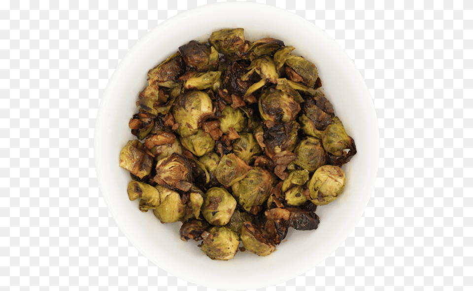 Gfg Roasted Brussel Sprouts Brussels Sprout, Food, Plate, Produce, Brussel Sprouts Png Image