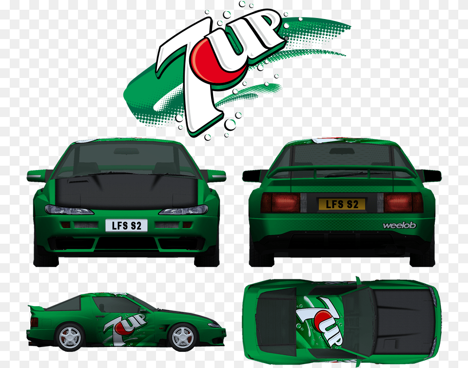 Gfoic 7 Up, Car, Transportation, Vehicle, License Plate Free Transparent Png