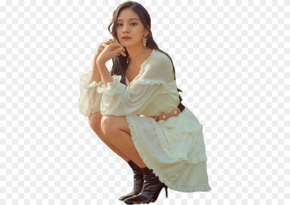 Gfriend Sunrise Umji Gfriend, Blouse, Clothing, Dress, Woman Free Transparent Png