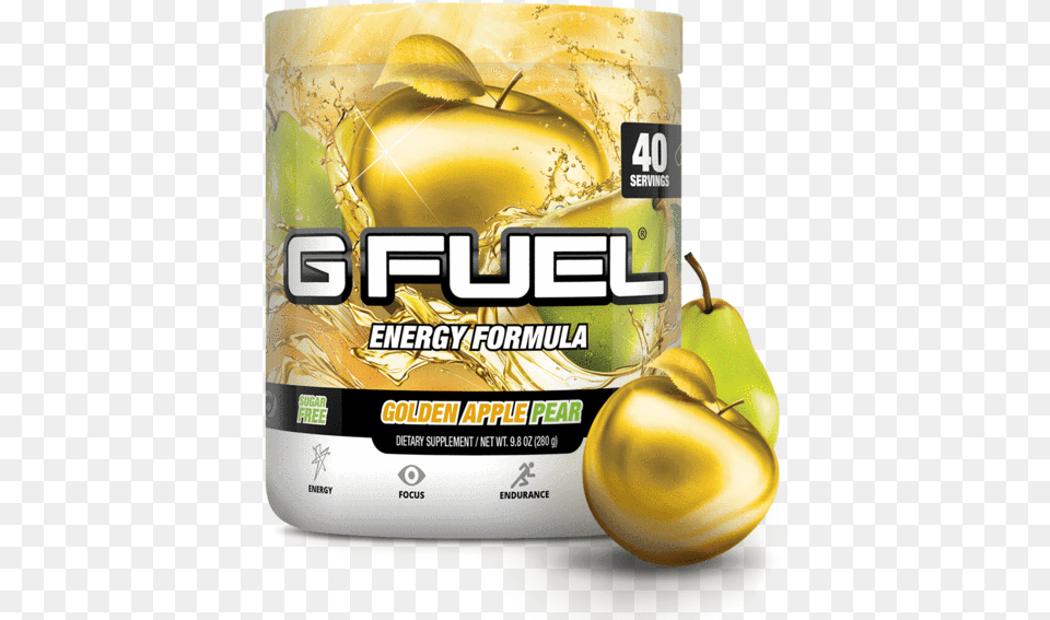 Gfuel Golden Apple Pear, Advertisement, Poster, Food, Fruit Free Png Download