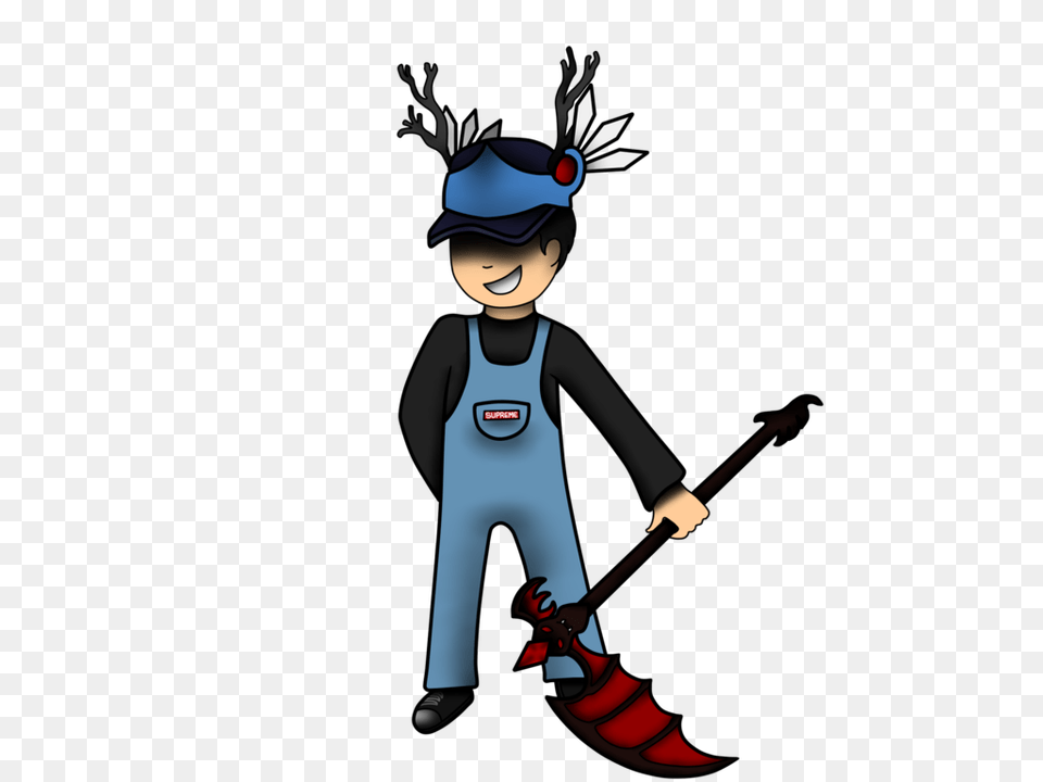 Gfx Roblox Avatar, People, Person, Cartoon, Cleaning Free Png Download