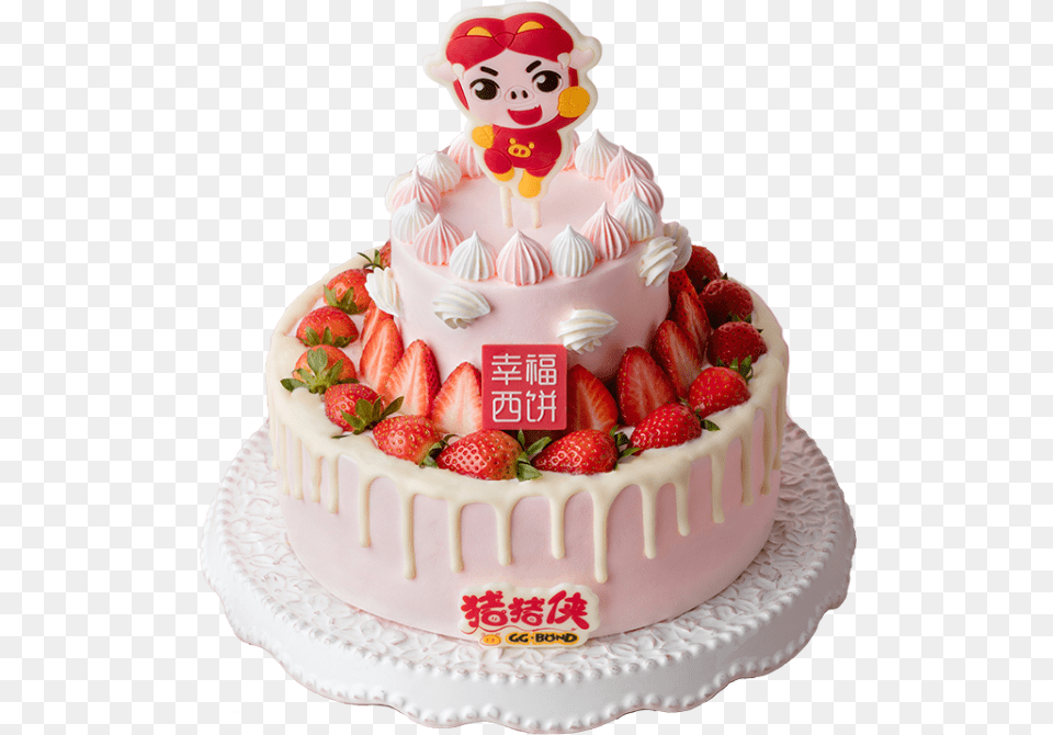 Gg Bond, Birthday Cake, Cake, Cream, Dessert Png Image