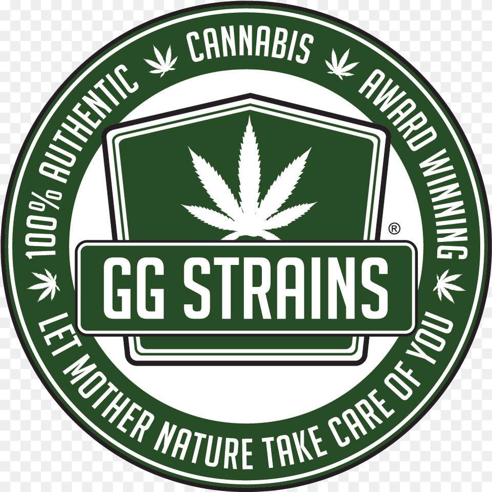 Gg Strains Official Gg Strains Logo, Plant, Disk Free Png
