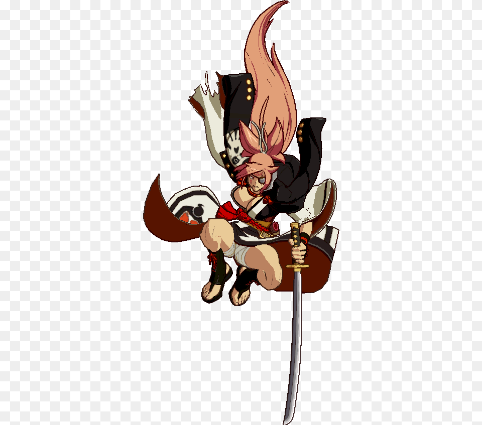 Ggxrd Baiken J Guilty Gear Baiken, Book, Comics, Publication, Baby Png Image