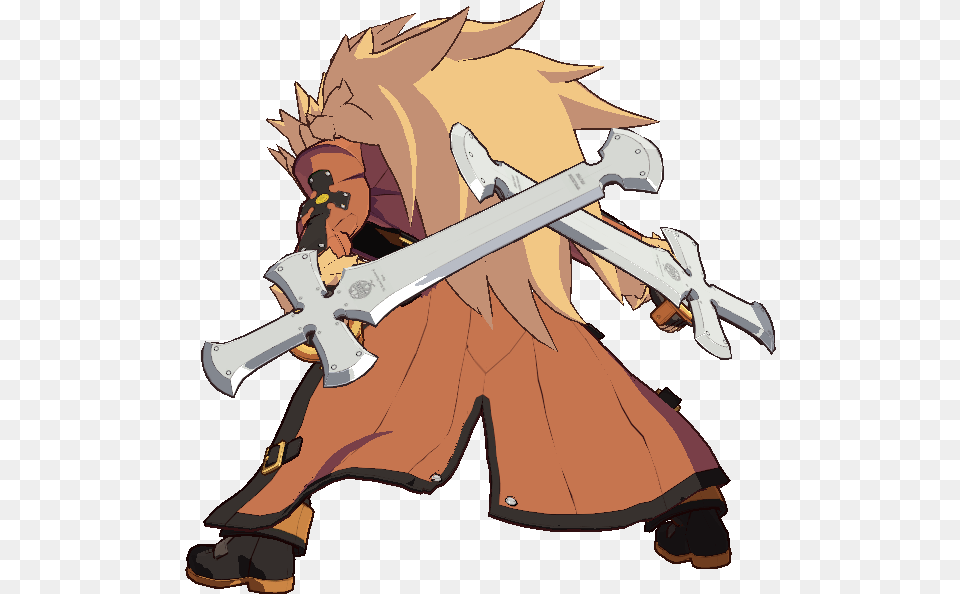 Ggxrd Leo Brynhildrstance Cartoon, Publication, Book, Comics, Weapon Png