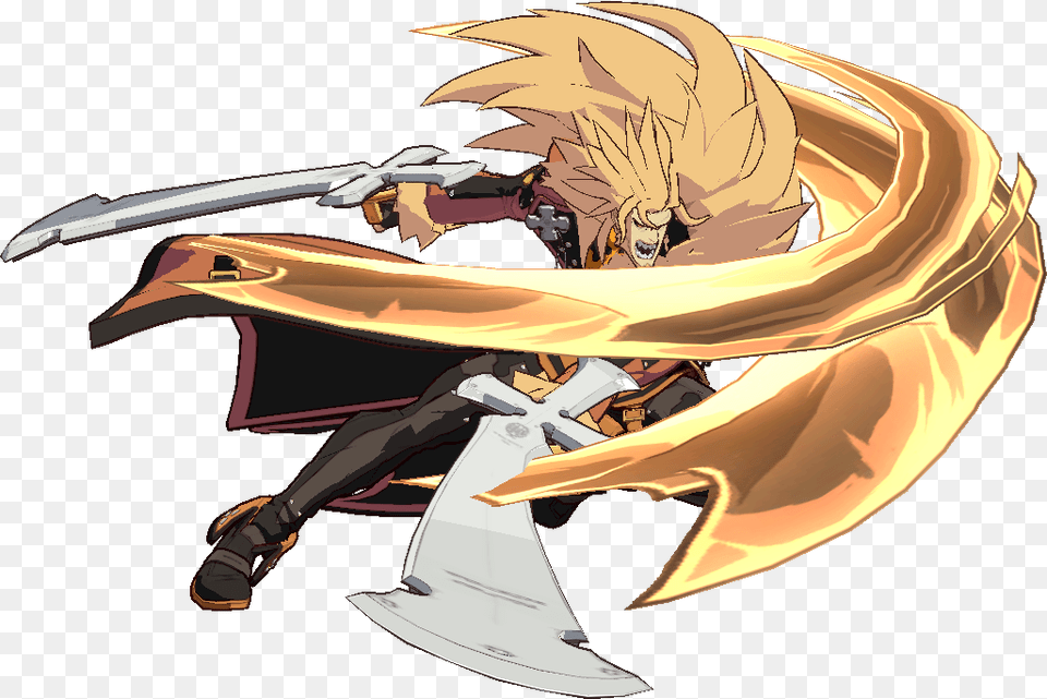 Ggxrd R Leo Blitzattack Anime, Book, Comics, Publication, Animal Free Transparent Png