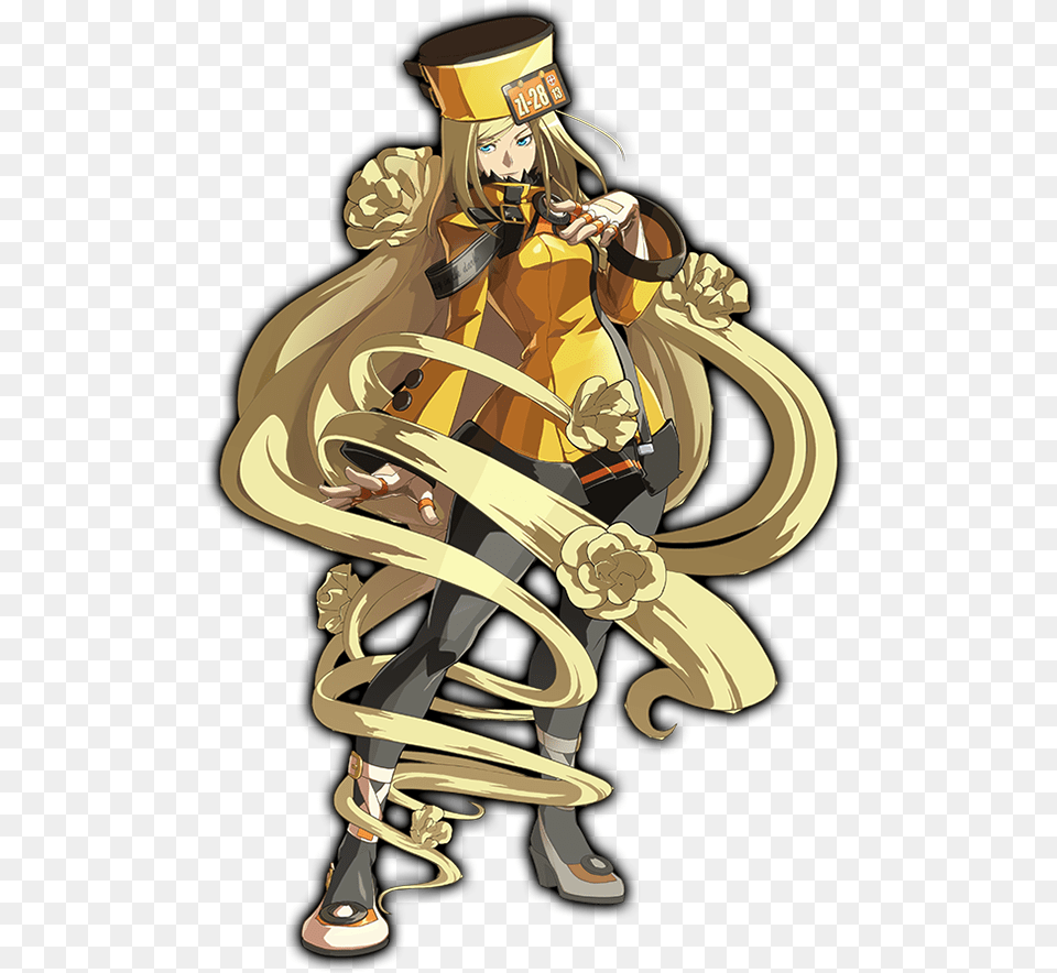 Ggxrd R Millia Portrait Guilty Gear Characters, Book, Comics, Publication, Person Png