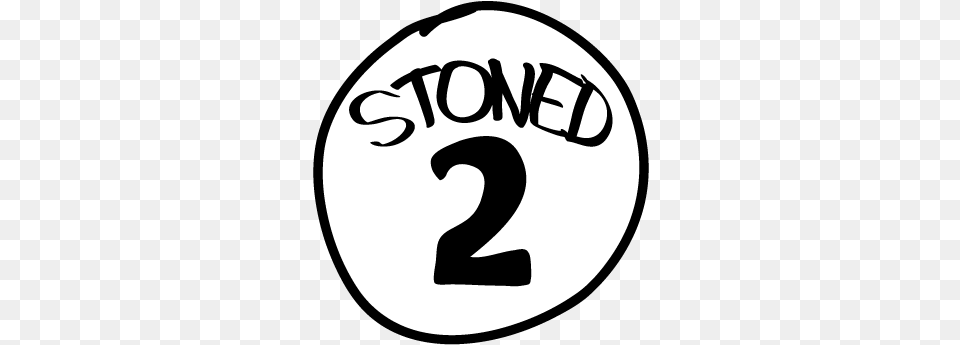 Gh Stoned 1 High Thing 1 Thing 2 Funny Sayings Slogans, Number, Symbol, Text, Disk Png
