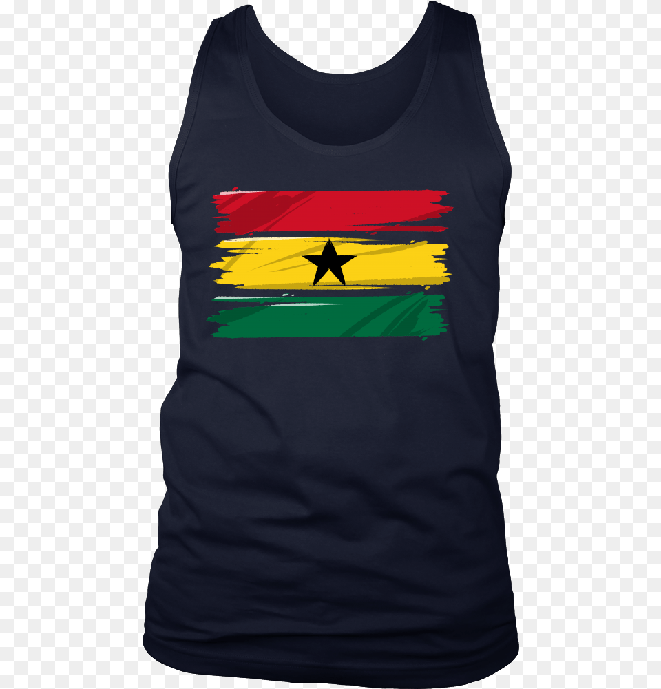 Ghana Africa Vintage Retro Distressed Flag Men39s Tank Everyday Is Independence Day Mens Classic Tank, Clothing, Tank Top, T-shirt, Adult Free Transparent Png