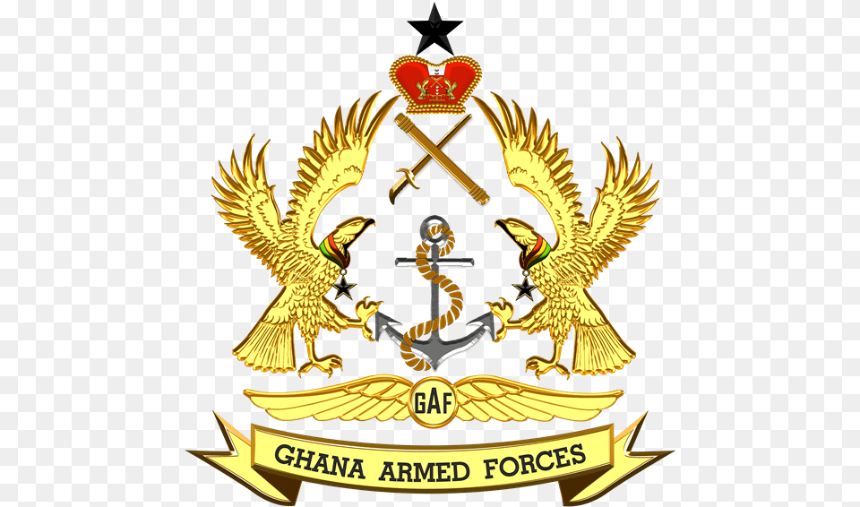 Ghana Armed Forces News Gideons International Honours Cds, Badge, Emblem, Logo, Symbol Png