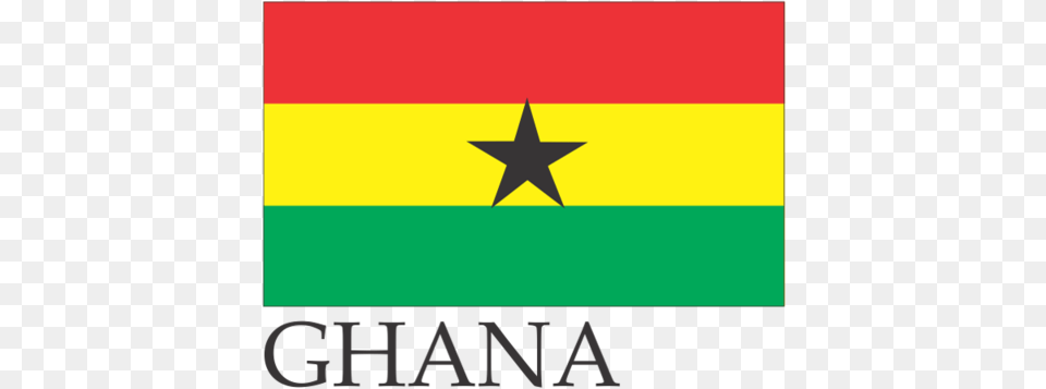 Ghana Embroidered Flag Badge Bach Kantaten No, Star Symbol, Symbol Free Png Download