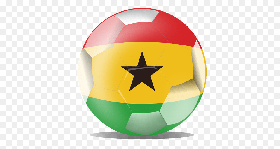 Ghana Flag Football, Ball, Soccer, Soccer Ball, Sport Png